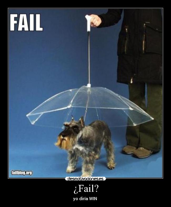 ¿Fail? - yo diría WIN