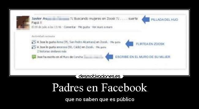 carteles padres facebook facebook desmotivaciones
