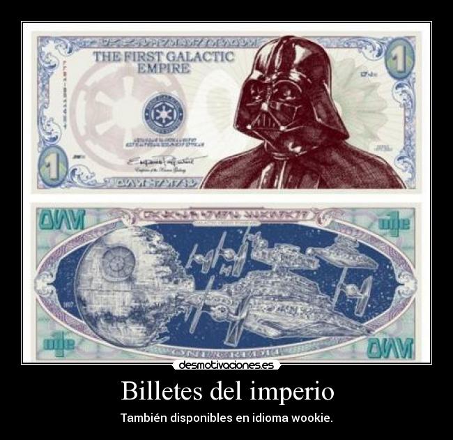 Billetes del imperio -