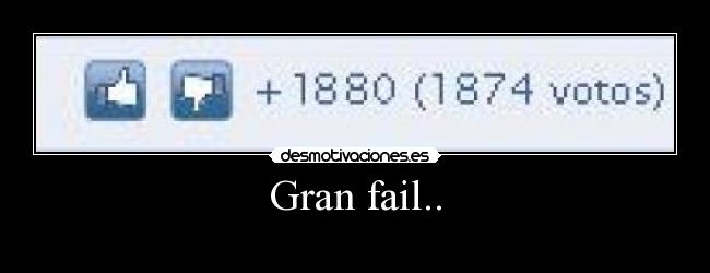 Gran fail.. -