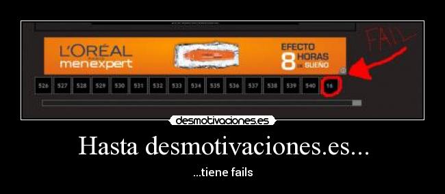Hasta desmotivaciones.es... -