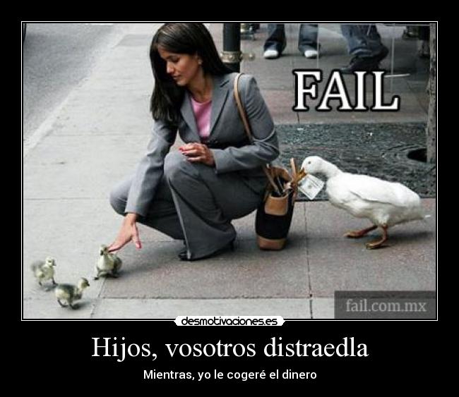 carteles patos robo aldarabutterfly desmotivaciones