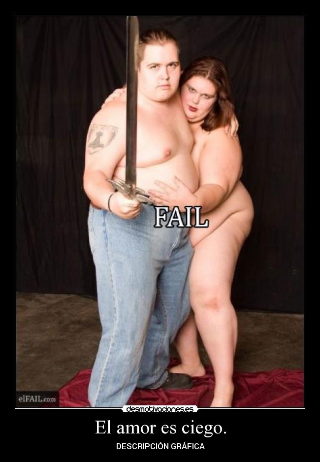 El amor es ciego. - DESCRIPCIÓN GRÁFICA