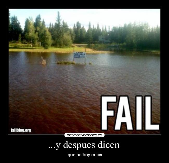 ...y despues dicen  - que no hay crisis