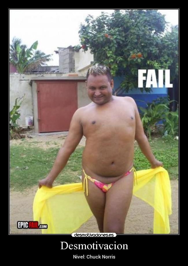 Desmotivacion - Nivel: Chuck Norris