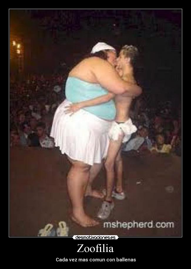 Zoofilia - Cada vez mas comun con ballenas