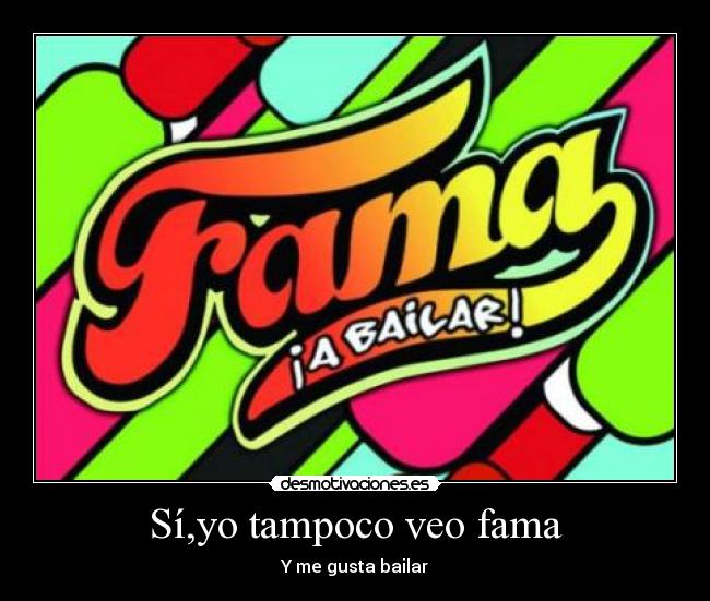 carteles fama desmotivaciones