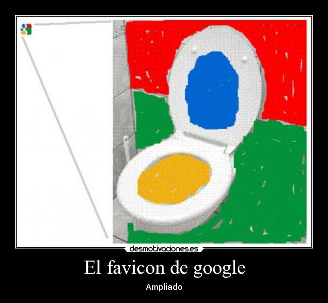 El favicon de google - Ampliado