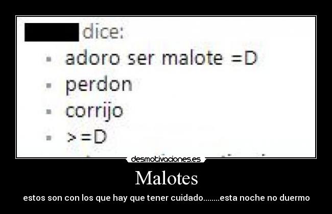 Malotes -