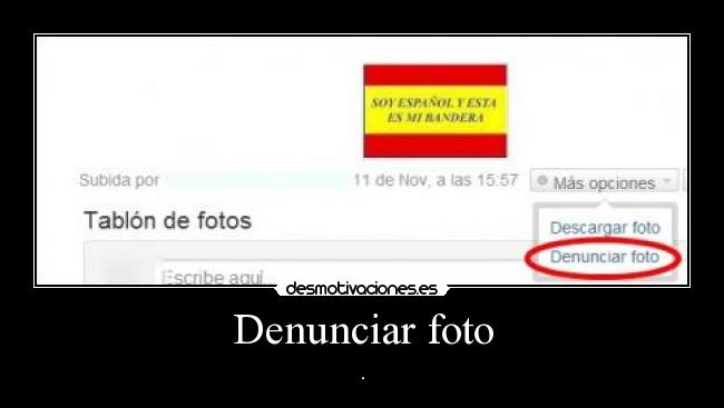 Denunciar foto - .