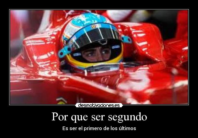 Por que ser segundo - 