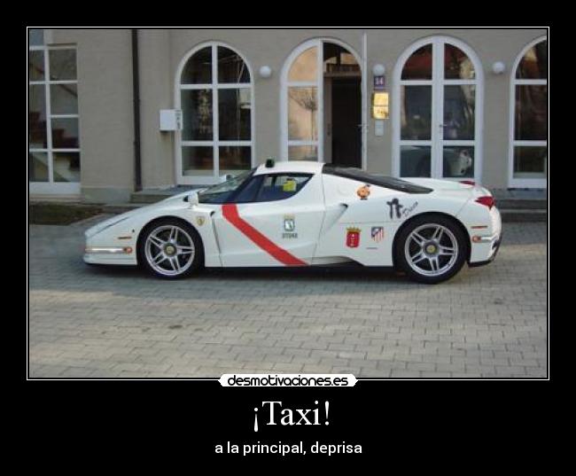 carteles taxi desmotivaciones