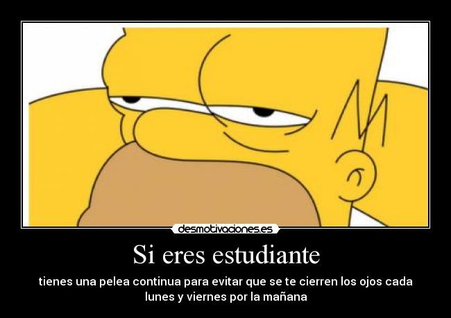 Si eres estudiante - 