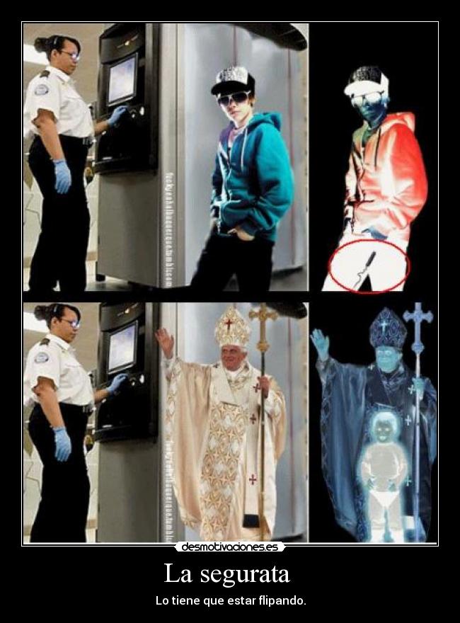 La segurata - Lo tiene que estar flipando.