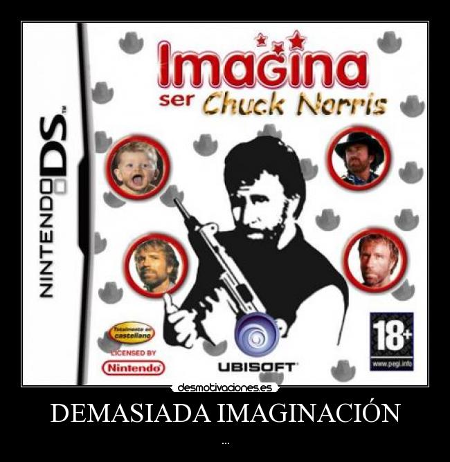 carteles imaginacion chuck desmotivaciones