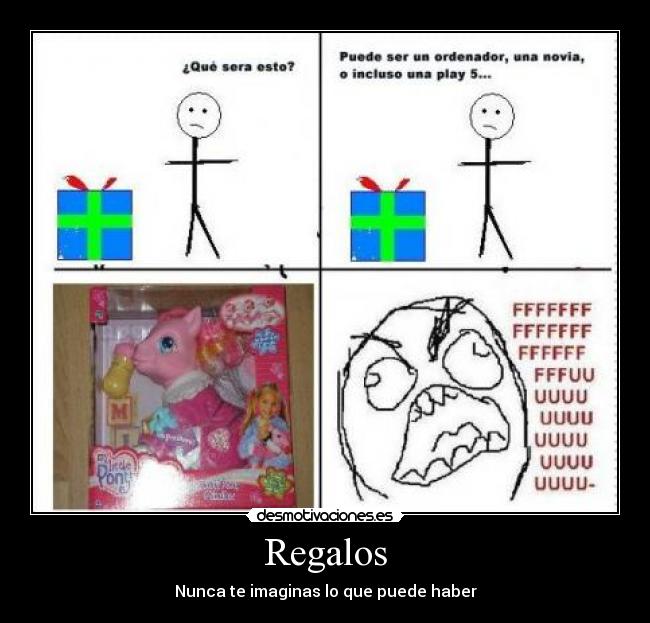 Regalos - Nunca te imaginas lo que puede haber