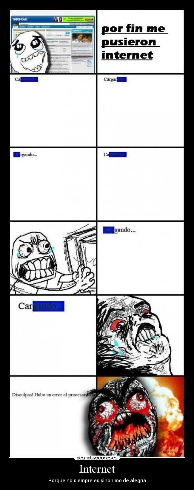 Internet - Porque no siempre es sinónimo de alegría