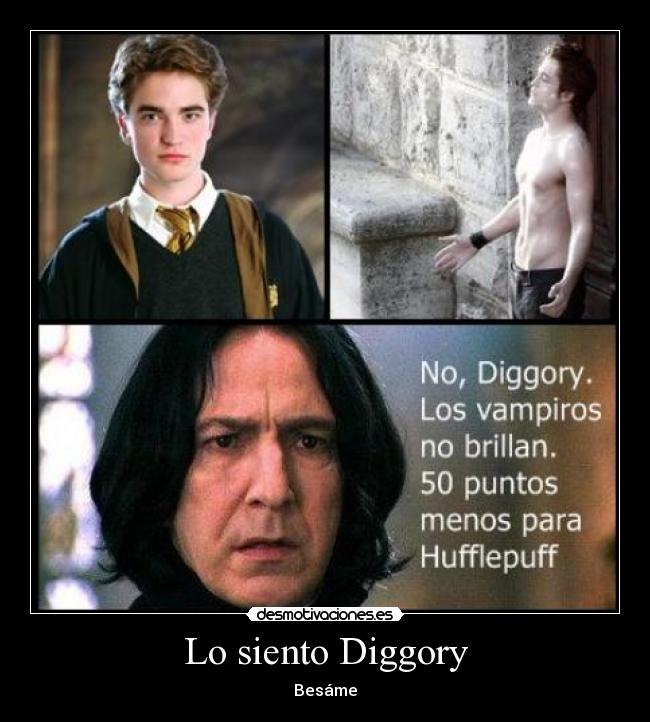 Lo siento Diggory - 