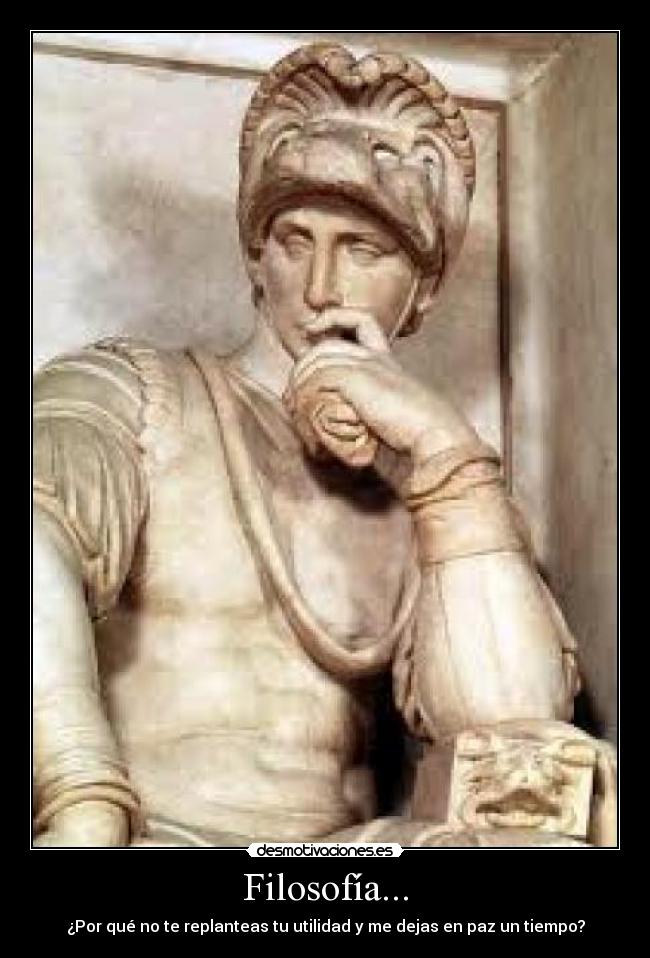 Filosofía... -