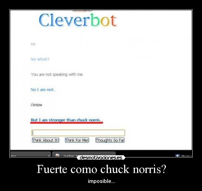 Fuerte como chuck norris? - 