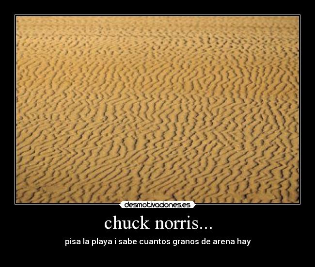 chuck norris... -