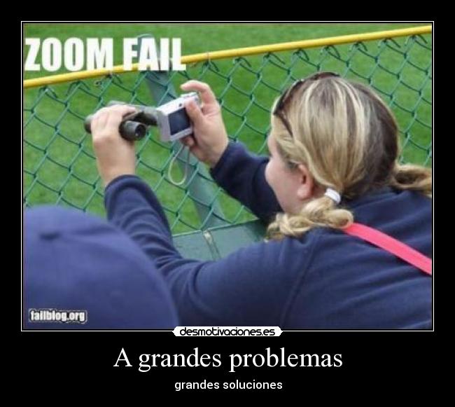 A grandes problemas - 