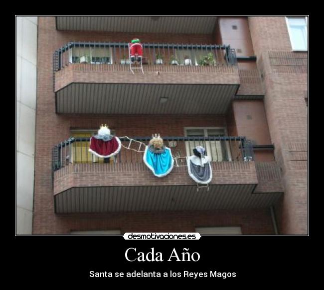 Cada Año - Santa se adelanta a los Reyes Magos