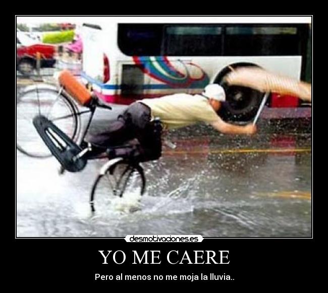 carteles caida bici desmotivaciones