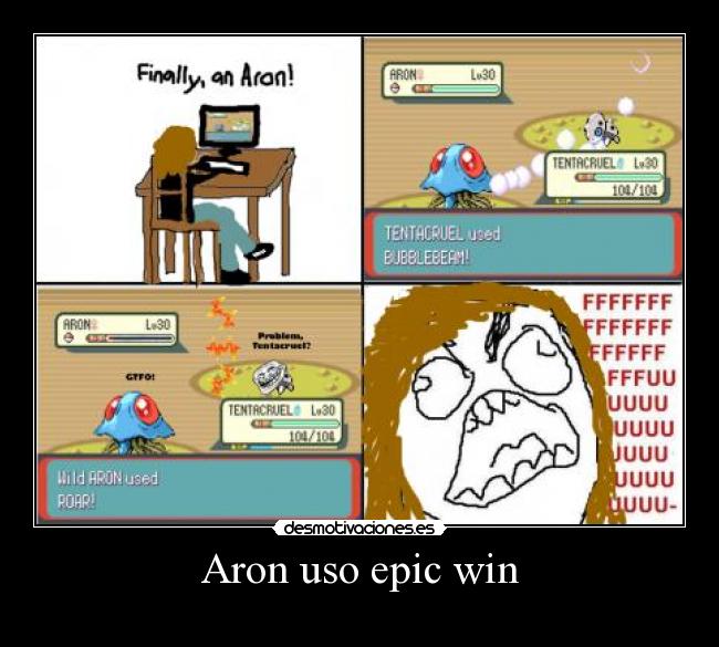 Aron uso epic win -