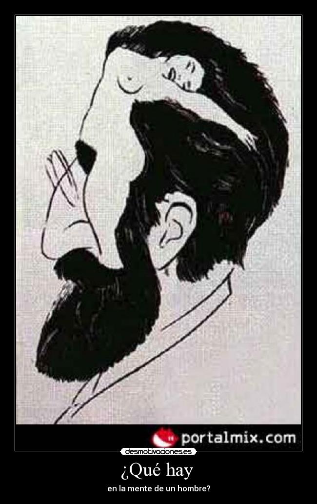¿Qué hay - en la mente de un hombre?