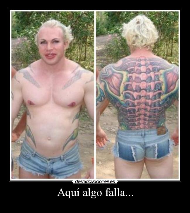 Aquí algo falla... -