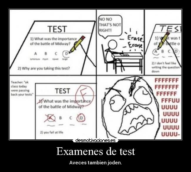 Examenes de test -