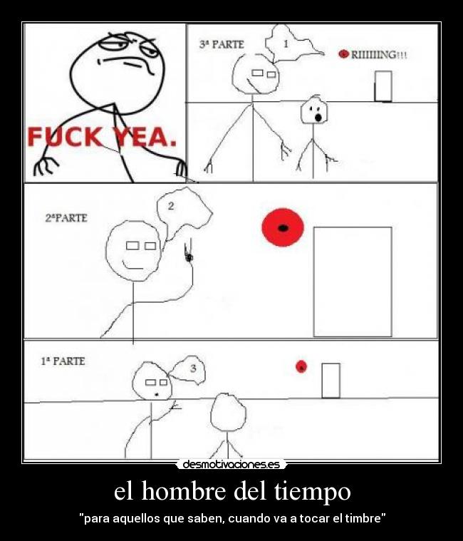 carteles hombre del tiempo desmotivaciones