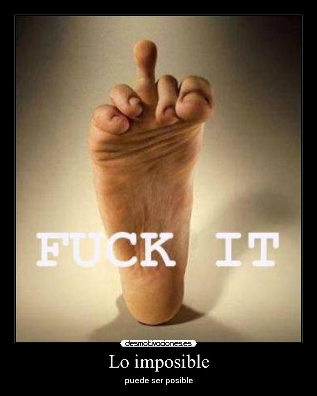 Lo imposible -