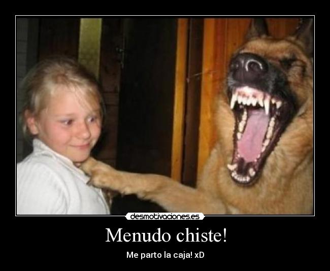 Menudo chiste! - 