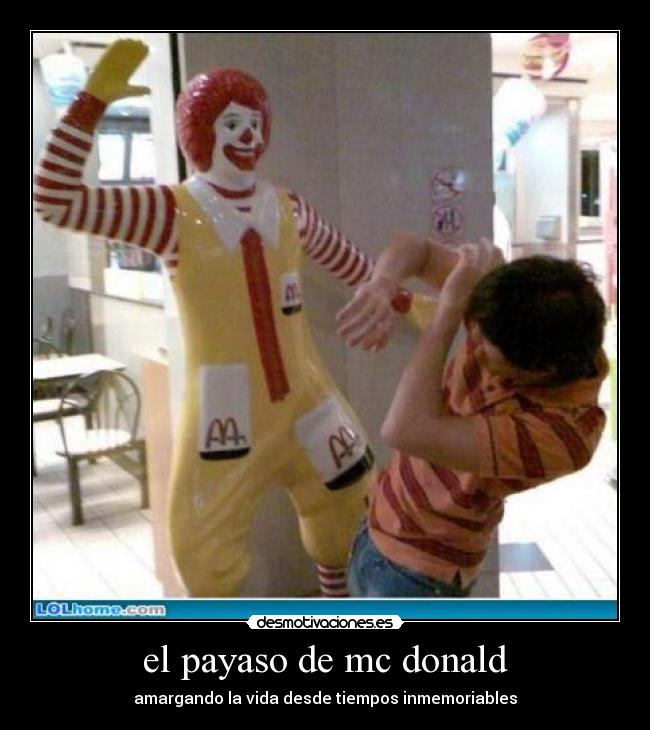 el payaso de mc donald - 