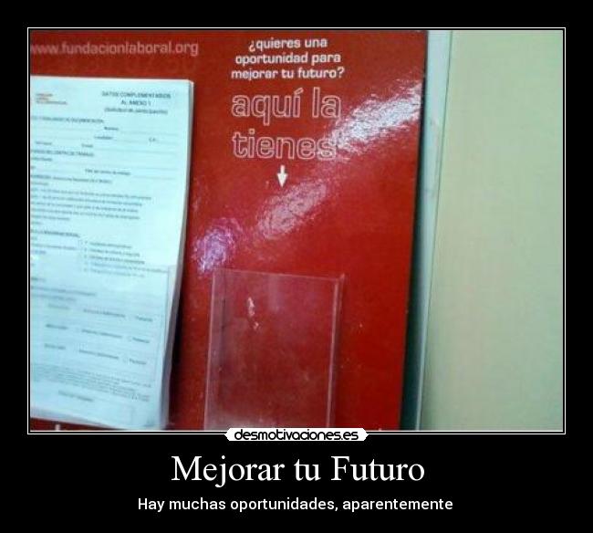 carteles futuro desmotivaciones