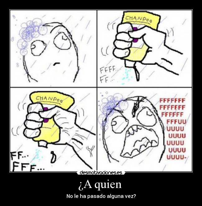 carteles champoo fuuuuuuuuuuuuuuu desmotivaciones