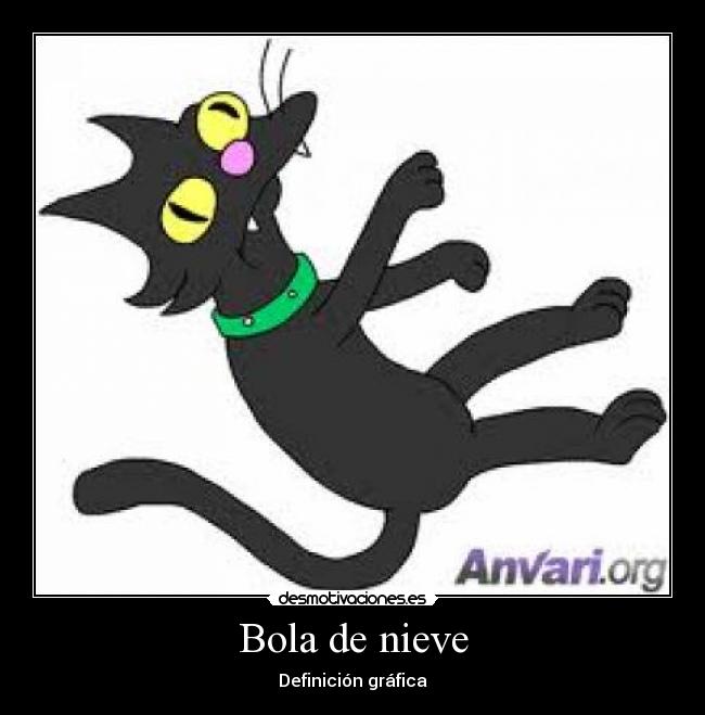 Bola de nieve - Definición gráfica