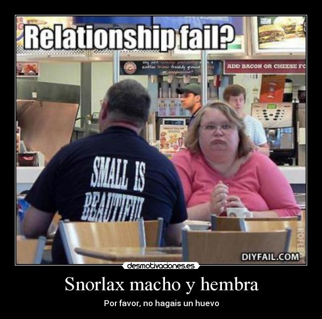 Snorlax macho y hembra - Por favor, no hagais un huevo