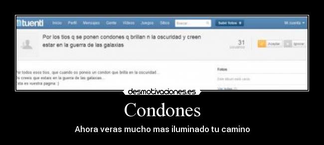 carteles condones desmotivaciones