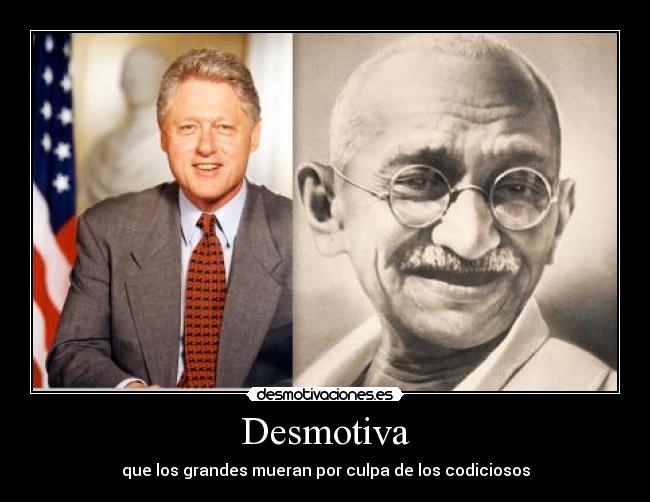 carteles gandhi desmotivaciones