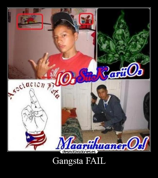 Gangsta FAIL -