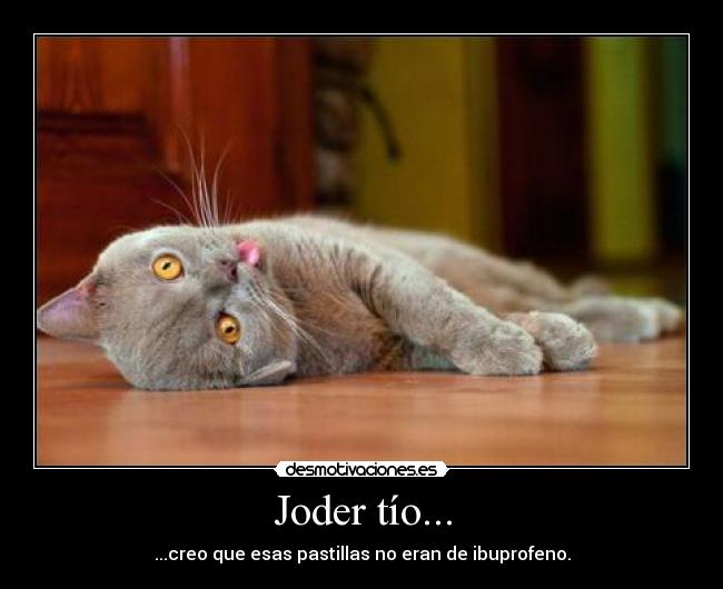 Joder tío... - 