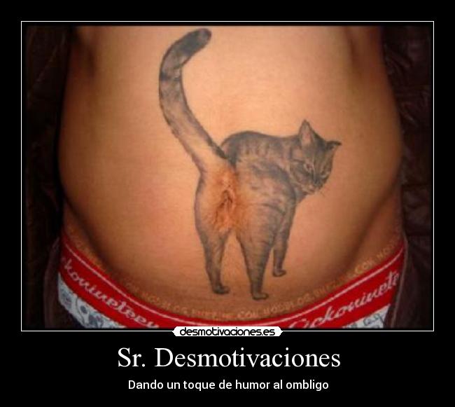 Sr. Desmotivaciones - Dando un toque de humor al ombligo