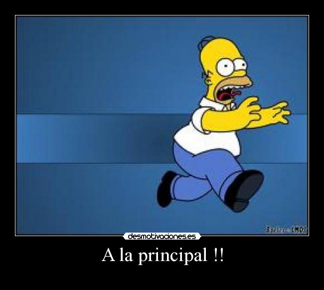 A la principal !! - 