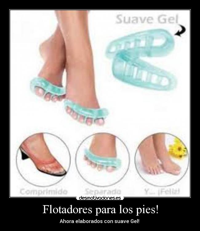 Flotadores para los pies! - 