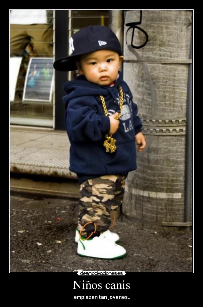 Niños canis - empiezan tan jovenes..
