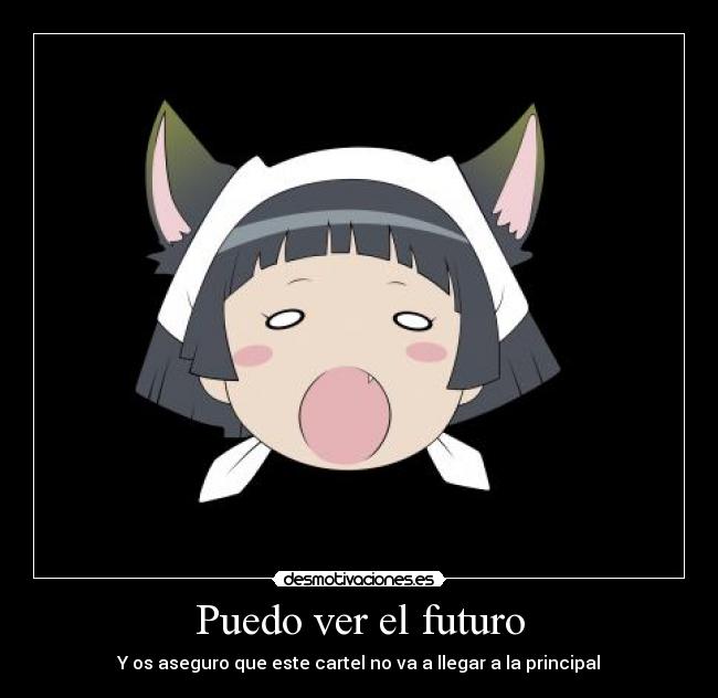 Puedo ver el futuro -