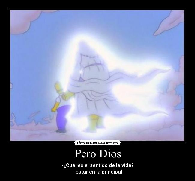 Pero Dios -